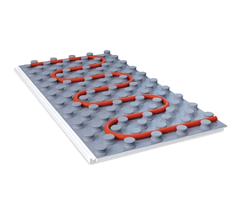 Плита Формат EasyFix L 1000х500х40 для теплого пола (серый)